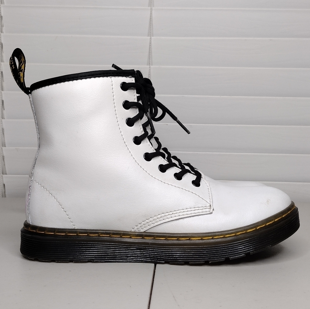 Dr. Martens Zavala Goth Punk Whimsigoth Side Zip Lace Up Combat Ankle Boots Sz 5 - Picture 5 of 15